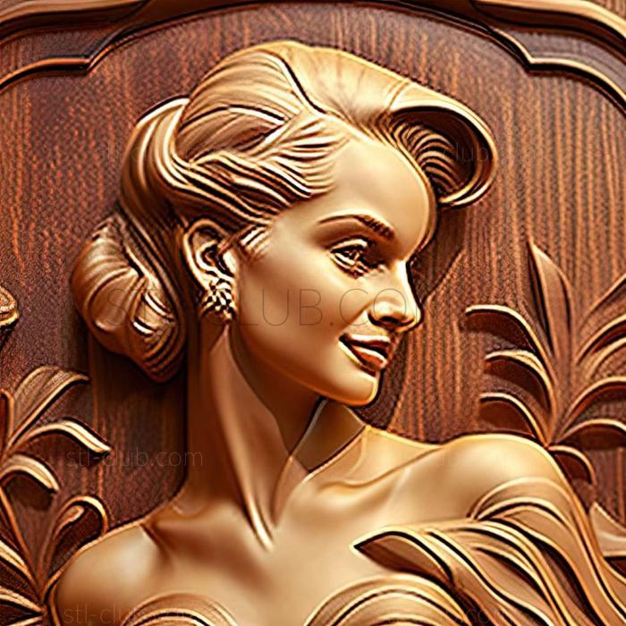 3D model Gil elvgren American artist (STL)